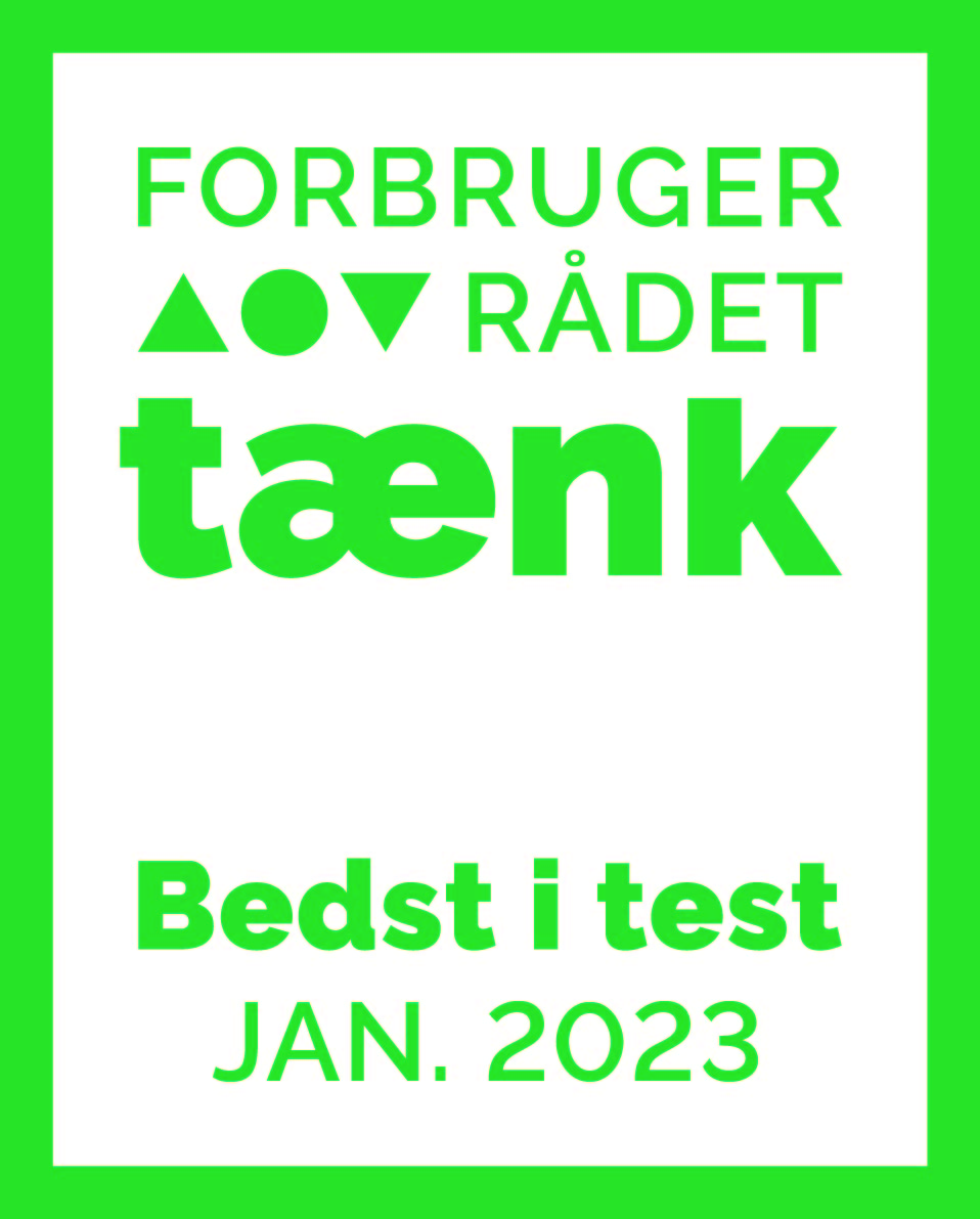 *Kåret til best i test av Taenk. Les mer om testen under: